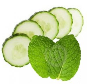Cucumber Mint Scented Kona Coffee Exfoliating Face Scrub