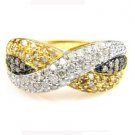 Genuine .75ct Diamond Ring 14KT Yellow Gold