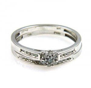 .17ct Diamond Engagement Ring Set 10KT White Gold