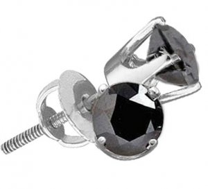 1.0CTW DIAMOND LADIES ROUND STUDS