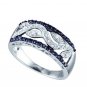0.42CT DIAMOND LADIES FASHION BAND...10k Whit Gold