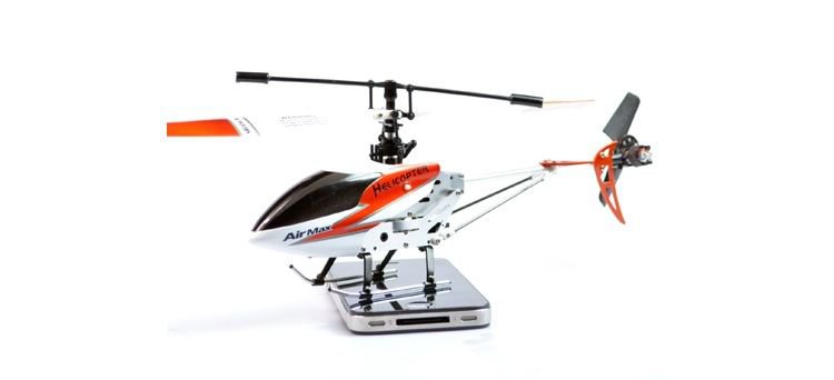 Double Horse 9103 Mini 3 Channel 10" RC Helicopter w/ Gyro - Orange (Small)(DH9103_O)