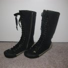 JUMP Lace Up Boots Black Brand New