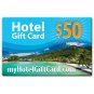 Hotel gift card (certificate) $50 myhotelgiftcard.com