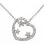 Heart w/ Stars Necklace