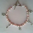 Love Key Charm Bracelet
