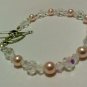 Crystal Pearl Bracelet
