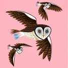 Owls On The Prowl - Limited Edition Art Print