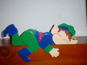 Elf Railpet Doortopper