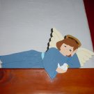Wooden Angel Railpet Door Topper