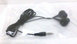 DCX black Ear Bud noise isolating new