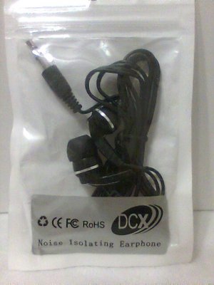 DCX Ear Buds noise isolating new