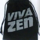 VivaZen Bag 8" x 6" drawstring velour velvet pouch new