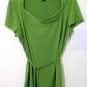 East 5th Ave Top size XL green short sleeve blouse dress women