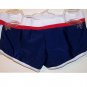 Bikini Set size xs 3 piece boy short push up blue women jrs girls new