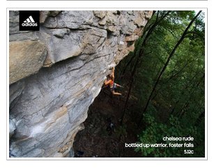 Contento Rebelión por inadvertencia Adidas Rock Climber Photo Print Poster Chelsea Rude new