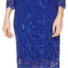 Blu Sage Dress size 10 lace blue women new