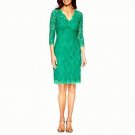 Blu Sage Dress size 10 lace green women new