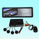 6inch rear-view mirror LCD monitor with radar system and camera