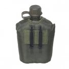 Olive Drab Fabric Covered Canteen, 1 Qt