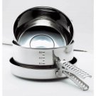 Gourmet II Set, 1.7L & 2.1L Pots, Fry Pan/Lid, Gripper