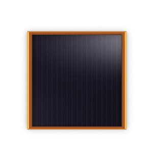 Solarflat5, Amorphous Panel, 5 watt, 12V