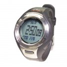Alterra Graphite, Silver Bezel, Graphite Strap