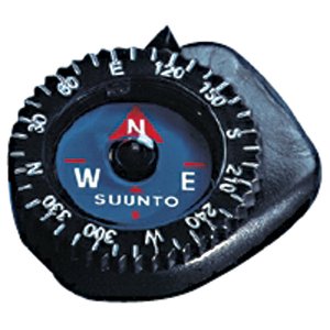 Clipper Field Micro Compass, Blue w/Velcro Strap