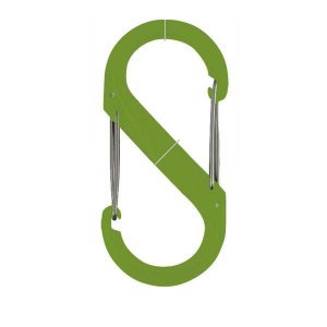 S-Biner Plastic Size #4, Lime, Single
