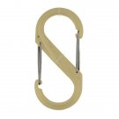 S-Biner Plastic Size #4, Tan, Single