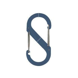 S-Biner Plastic Size #4, Slate, Single