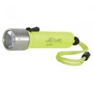 D14 Waterproof Flashlight, Yellow Body, White LED