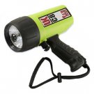UK Pistol Grip C8 Flashlight, eLED, 8C, Safety Yellow