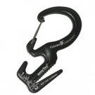Figure 9 Carabiner, Large, Black, w/Rope