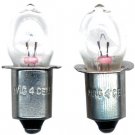4 Cell White Star Krypton C or D Replacement Lamps, 2/Pk.