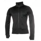 Grid Fleece Jacket, Black, Medium