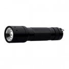 Tactical Focus Beam LED Flashlight, Black Aluminum Body