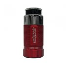 Spotlight Rechargeable LED Vehicle Light, Red Aluminum Body