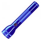2 D Cell LED Flashlight, Blue