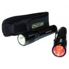 Proton Pro, Black Aluminum Body, White & Red LEDs, 1 x AA