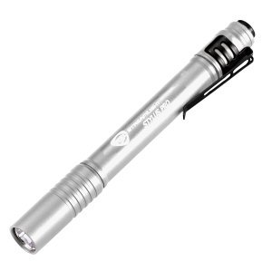 Stylus Pro, White LED, Silver, AAA Batteries