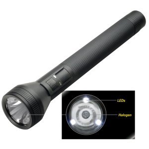 SL-20XP LED, Rechargeable LED/Halogen Combo, Black