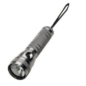 Twin-Task 2D, White LED, Without Batteries, Silver Body