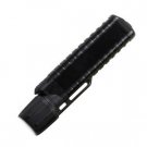 UK Front Switch Flashlight, Xenon, 4AA, Black