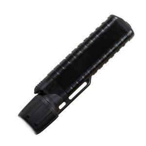 UK Front Switch Flashlight, Xenon, 4AA, Black