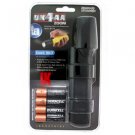 UK Zoom Flashlight, eLED, 4AA, Switched, Black