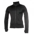 Grid Fleece Jacket, Black, Small