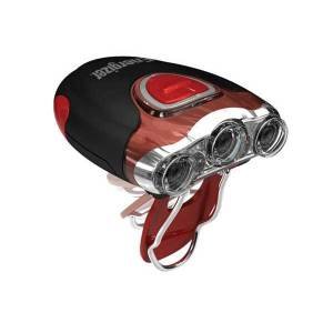 Performance 5 LED Cap Light, Red/Black Body, 2 AAA