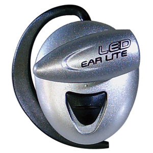 LED Ear Light, Silver Body