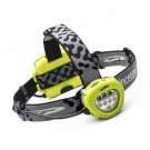 Corona Headlamp, 8 L.E.D., Yellow/Green Body